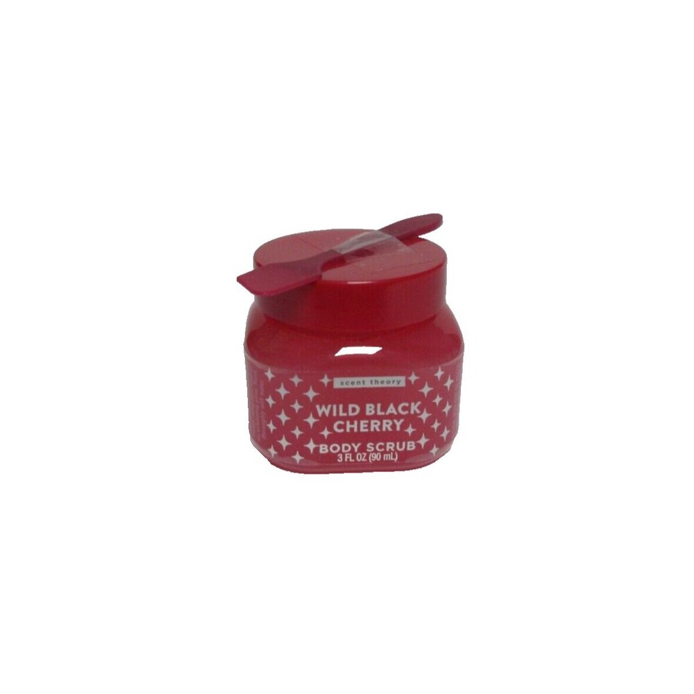 Scent Theory  Wild Black Cherry Scrub | Exfoliating Body Scrub Removes Dead Dry